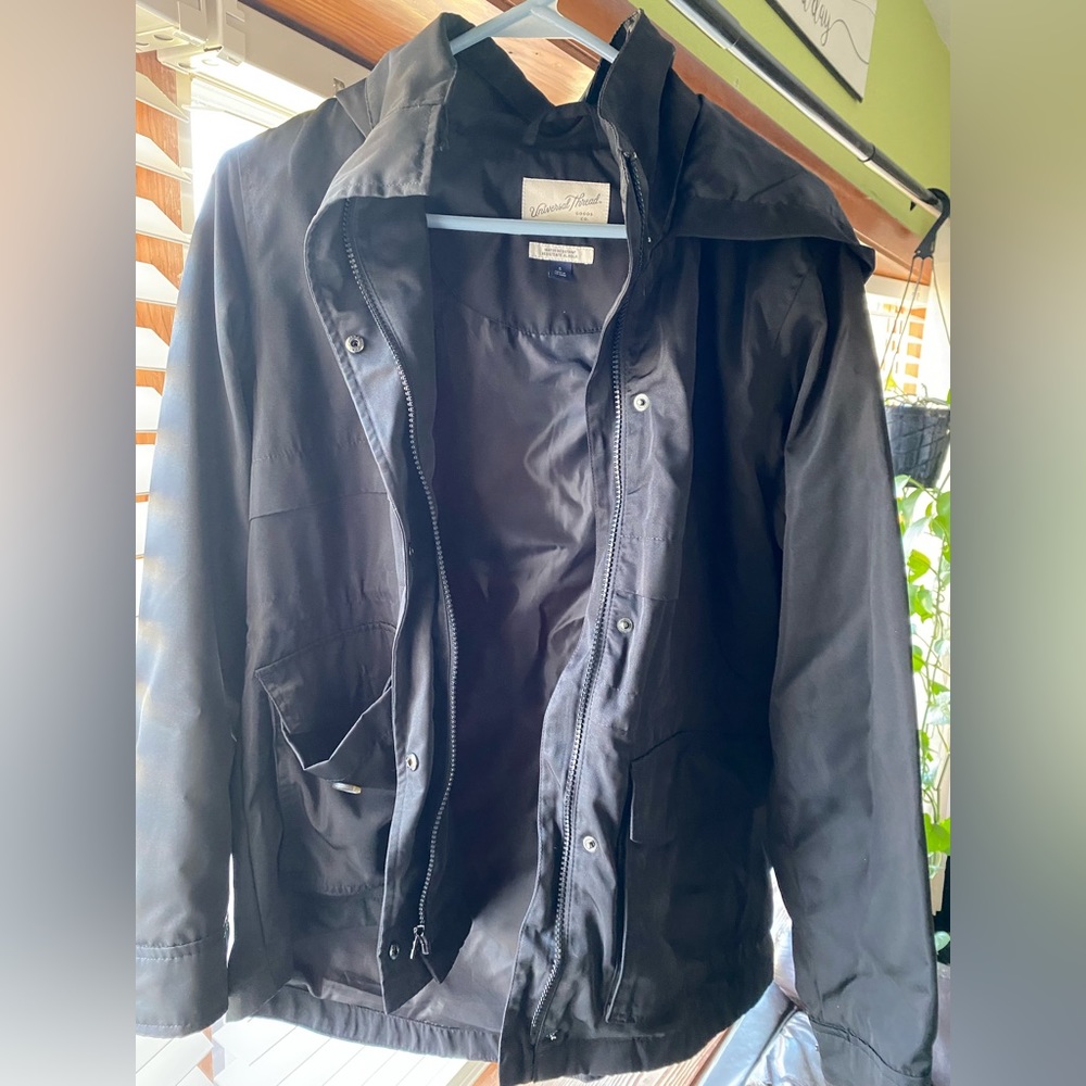 Universal Thread Lightweight Hooded Jacket - image 1